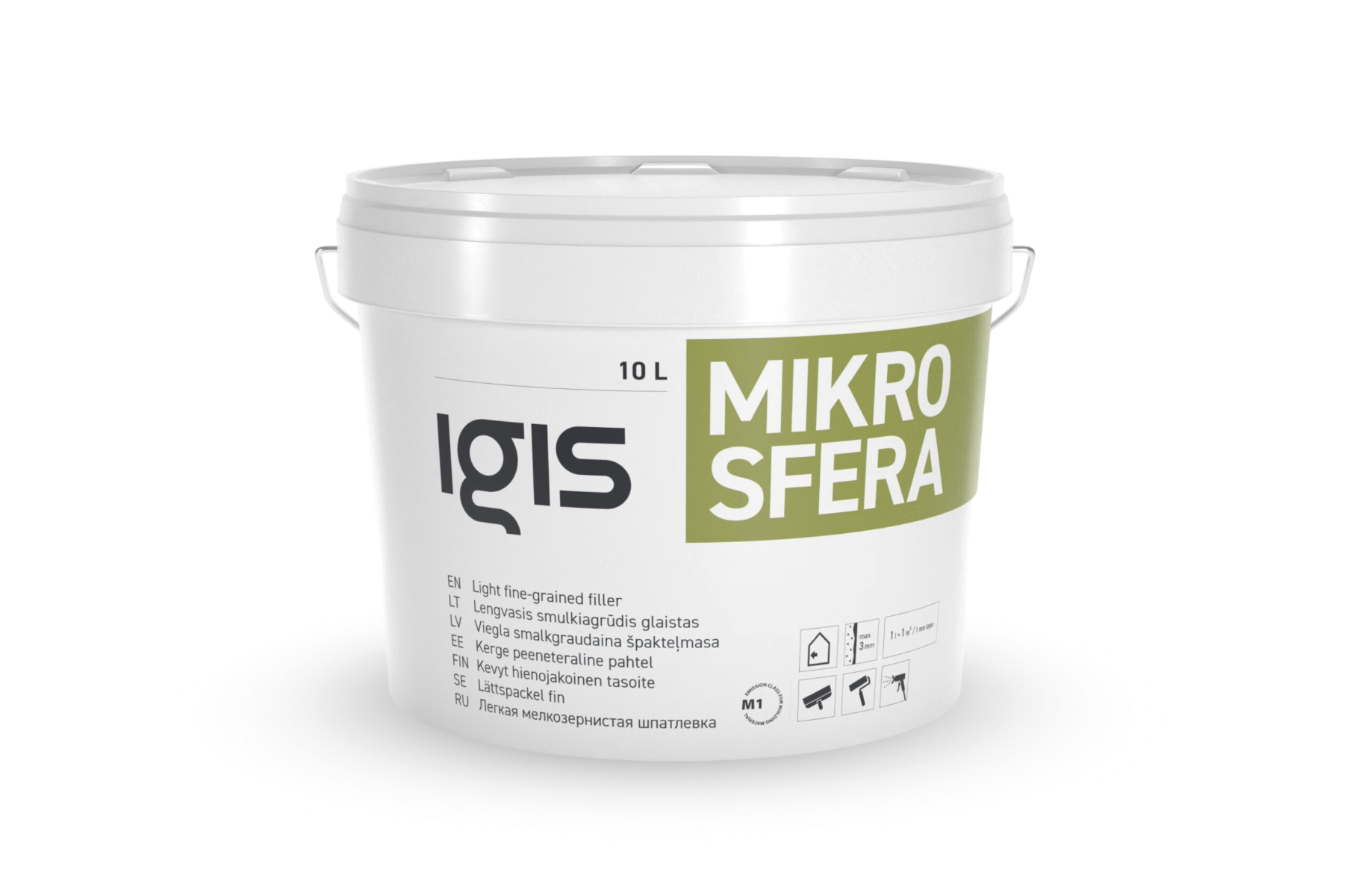 IGIS MICROSFERA light fine-grained filler