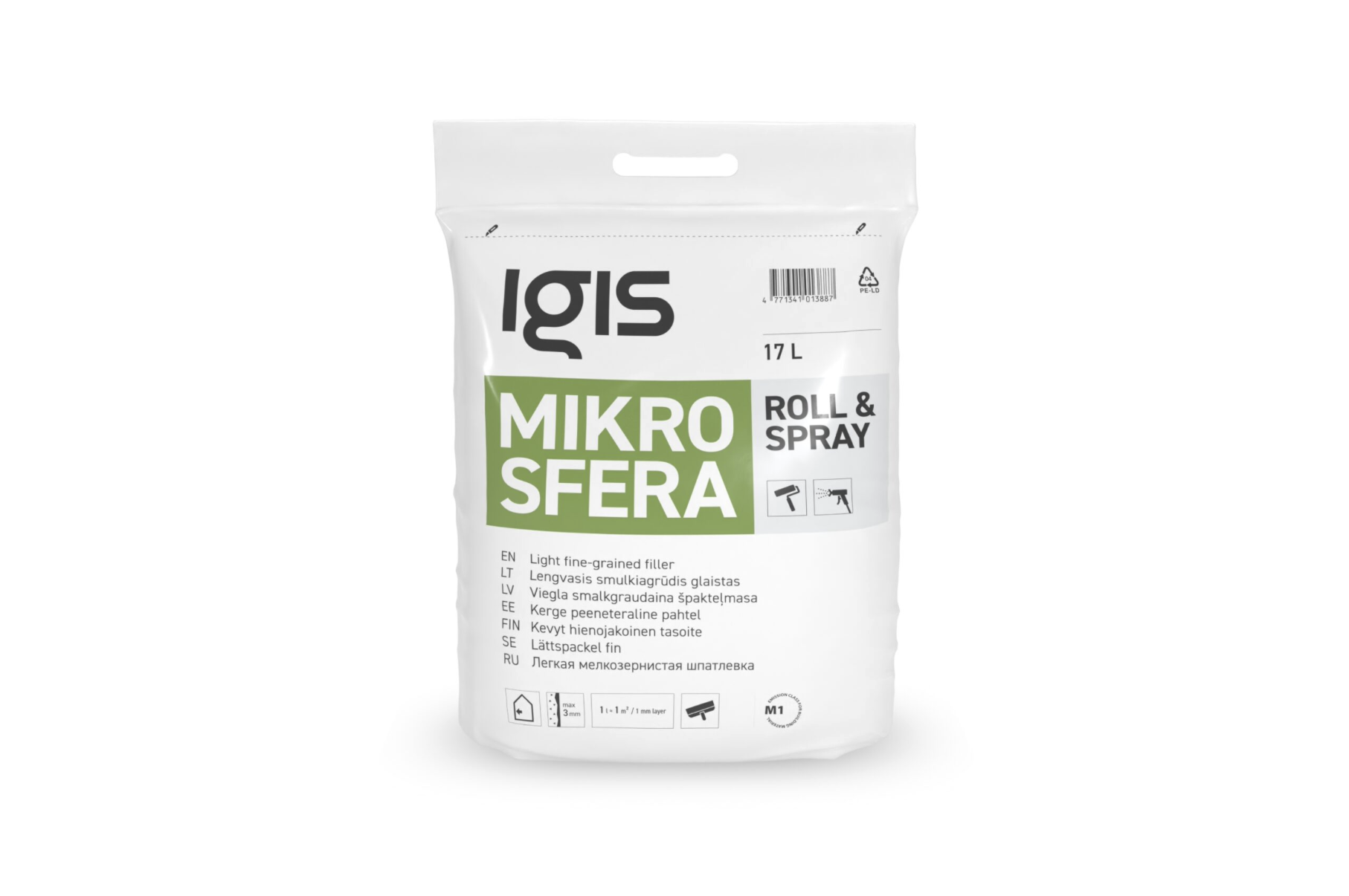 IGIS MICROSFERA light fine-grained filler